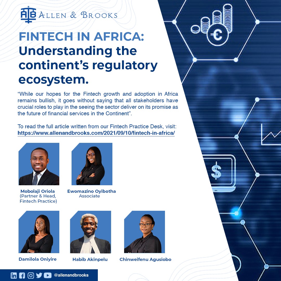 FINTECH IN AFRICA Understanding the continent's regulatory ecosystem